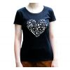 Koszulka krawcowej serce
