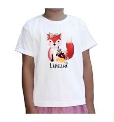 Koszulka z lisem Lisiczka