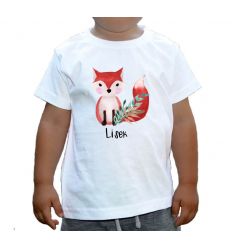 Koszulka z lisem dla chłopca Lisek