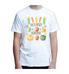 Koszulka z warzywami męska Najlepszy ogrodnik