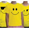 Koszulki rodzinne uśmiech żółte