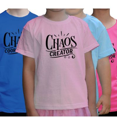 Koszulki rodzinne Chaos Coordinator Chaos Creator
