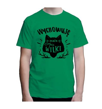 Koszulki z wilkiem dla całej rodziny