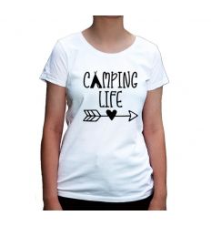 Koszulka na kemping Camping Life