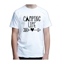 Koszulka na kemping Camping Life męska