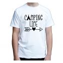 Koszulka na kemping Camping Life męska