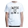 Koszulka na kemping Camping Life męska