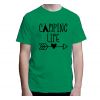 Koszulka na kemping Camping Life męska