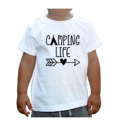 Koszulka na kemping Camping Life dla dziecka