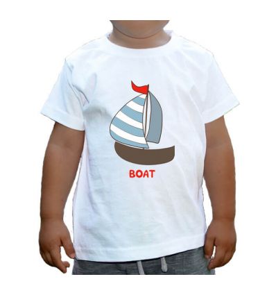 Koszulka dziecięca Boat łódka