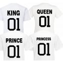 Koszulka King Queen Prince Princess 01