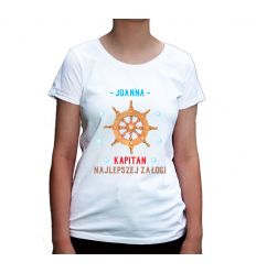 Koszulka żeglarska Kapitan najlepszej załogi
