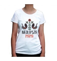 Najlepsza mama koszulka damska