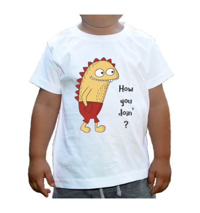 Koszulka dziecięca Monster How you doin