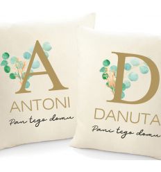 Poduszki na ślub Pani tego domu Pan tego domu