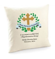 Poduszka na pamiątkę Komunii świętej Moja Pierwsza Komunia