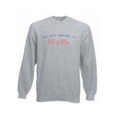 Bluza męska Our first Christmas as Mr and Mrs