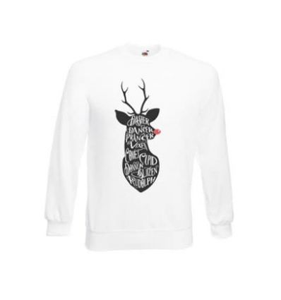 Bluza męska Imiona reniferów