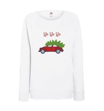 Bluza damska Samochód z choinką
