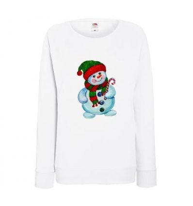 Bluza damska Bałwanek w szaliku
