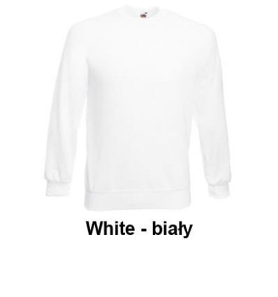Bluza Raglan Sweat męska white