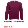 Bluza Raglan Sweat męska burgundy