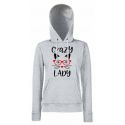 Bluza damska Crazy Cat Lady