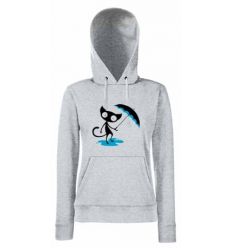 Bluza damska Kot z parasolką