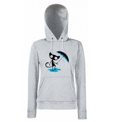 Bluza damska Kot z parasolką