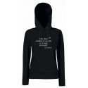 Bluza damska z kapturem The only disability in life is a bad attitude