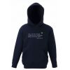 Bluza dziecięca z kapturem Tell Teach Involve