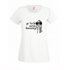 Koszulka Go forth and be llamazing