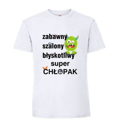 Koszulka Zabawny Szalony Błyskotliwy