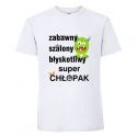 Zabawny Szalony Błyskotliwy Koszulka na dzień chłopaka