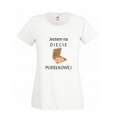 Koszulka Jestem na diecie pudełkowej