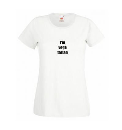 Koszulka I'm vegetarian