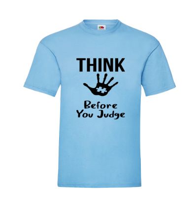 Koszulka Think before you judge