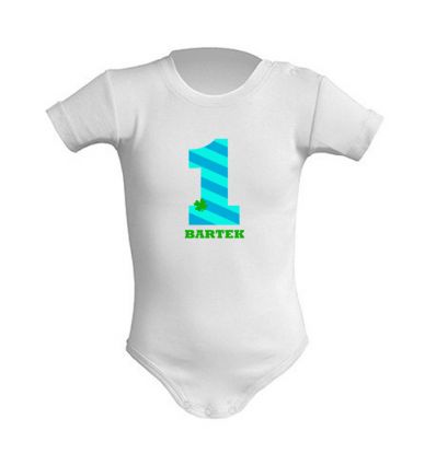Body dla chłopca z jedynką