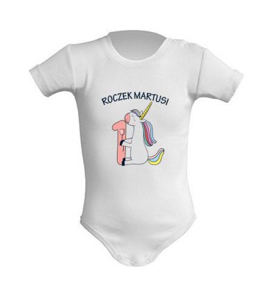 Body na roczek siedzący Jednorożec