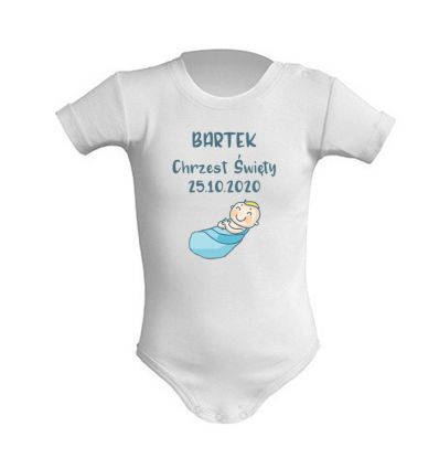 Body Baby Boy na Chrzest Św.