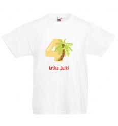 Koszulka czwórka pod palmami