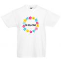 Koszulka Kolorowe koło z kwiatków