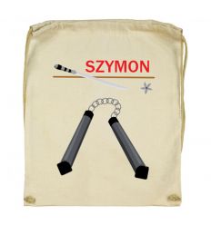 Workoplecak Nunczako z imieniem