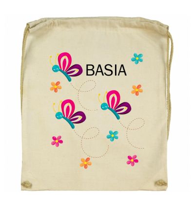 Workoplecak Motylki z imieniem