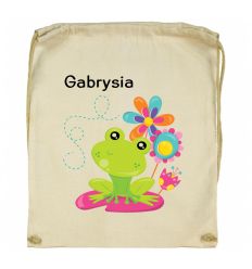 Workoplecak Żabka z imieniem