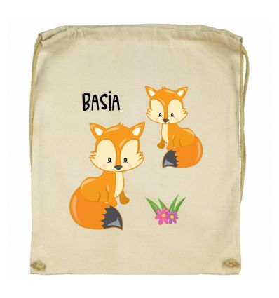 Workoplecak Liski z imieniem