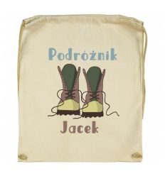 Workoplecak Podróżnik z imieniem