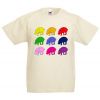 Koszulka kolorowe hippopotamy