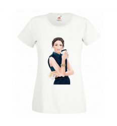 Koszulka Kobieta z kawą