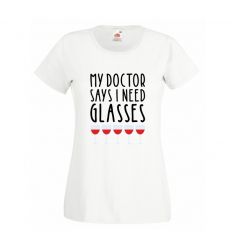 Koszulka My doctor says I need glasses